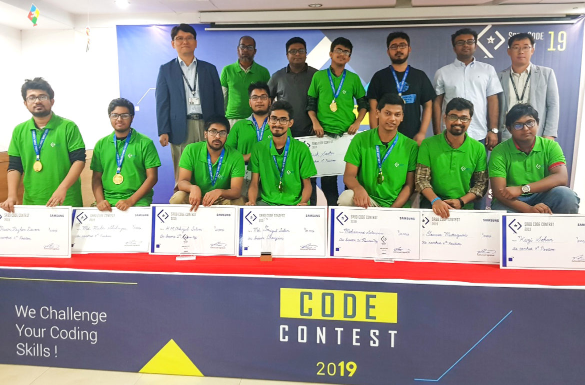 ৯০০’র বেশি প্রতিযোগীর অংশগ্রহণে স্যামসাং-এর কোডিং কনটেস্ট অনুষ্ঠিত